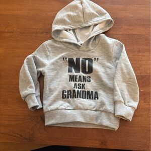 🩷 6 for $20 🩷 Gray Hoodie with Fun Print